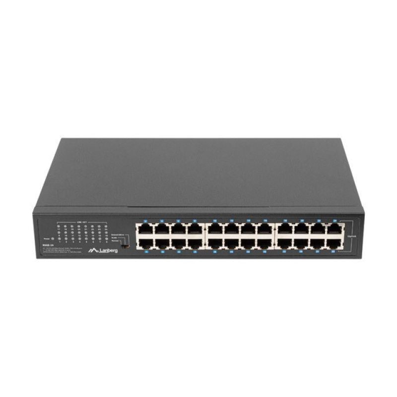 LANBERG SWITCH RSGE-24 RACK 19" (24-PORT, 1GB) Komunikacja i łączność/Switch-e Your Sports Performance