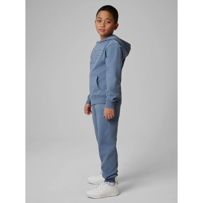 Boy's regular hooded sweatshirt 4F 4FJRSS26TSWSM2748-32S 4f