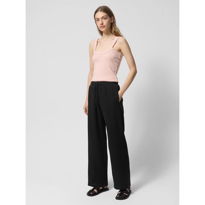 Women's Outhorn Cotton Muslin Trousers OTHWSS24TTROF1017-20S *Kategoria tymczasowa Your Sports Performance