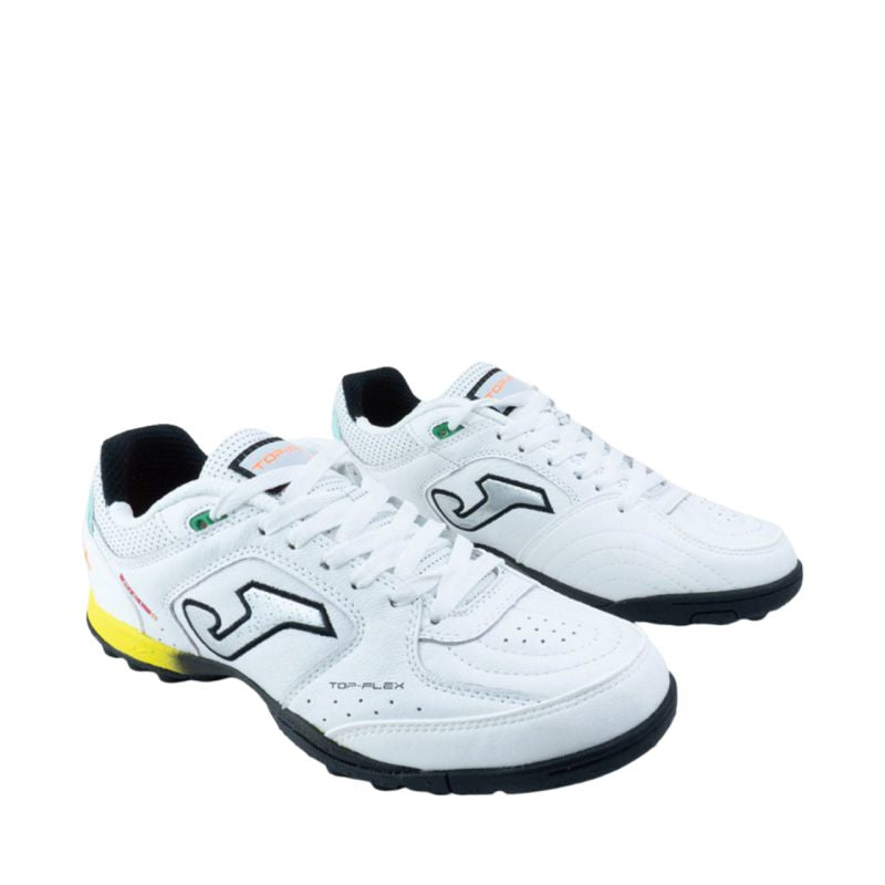 Joma Top Flex Turf 2602 White Football Shoes TOPS2602TF