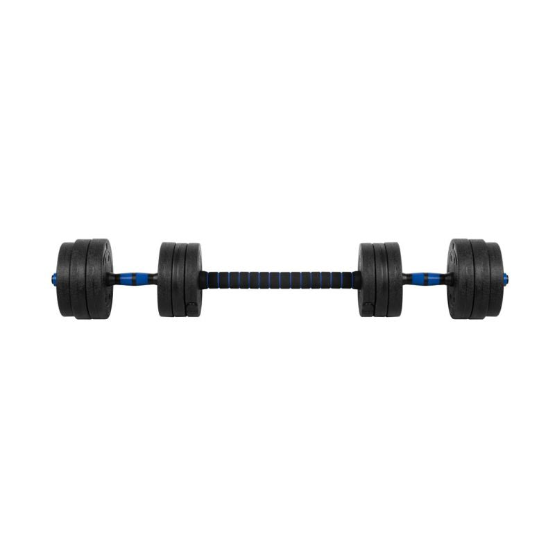 Bituminous adjustable dumbbells with connector 2x10kg REBEL ACTIVE In preparation Your Sports Performance