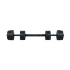 Bituminous adjustable dumbbells with connector 2x10kg REBEL ACTIVE In preparation Your Sports Performance