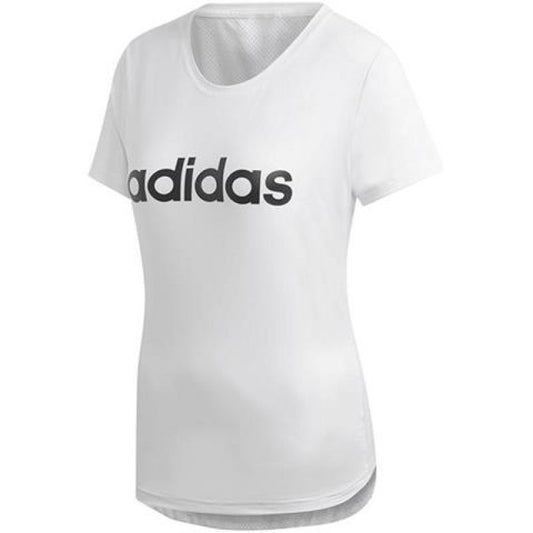Adidas W D2M Logo Tee W DU2080 Clothing/Training Adidas