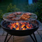 65CM GRILL GRILL WITH FOLDABLE LEGS FOR A GARDEN FIREPLACE Home and Garden/Garden Your Sports Performance