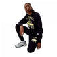 Mitchell &amp; Ness Branded Fashion Graphic Sweatpants M PSWP5533-MNNYYPPPBLCK Clothing/Lifestyle/Trousers, shorts/Mitchell & Ness Your Sports Performance