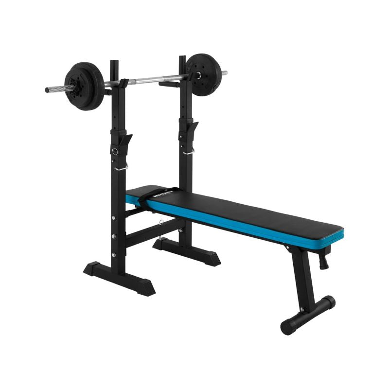 Straight adjustable training bench with stands REBEL ACTIVE RBA-2006 To be categorized Your Sports Performance