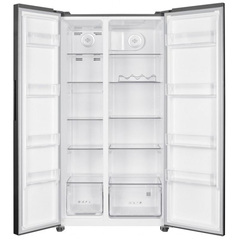 Side By Side Refrigerator MPM-563-SBS-14/N inox AGD - Produkty/Lodówki wolnostojące Your Sports Performance