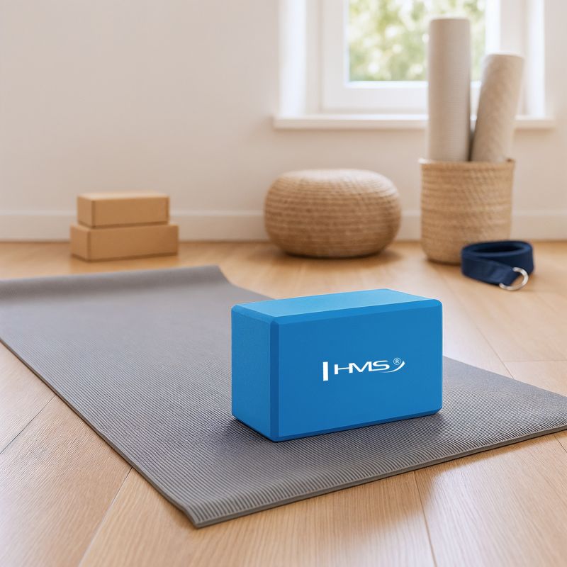 Yoga blue block HMS KJ01 Accessories/Training equipment Your Sports Performance