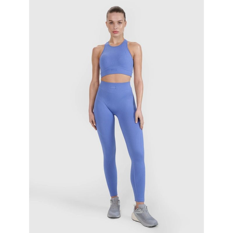 Women's seamless training leggings 4F | Anna Lewandowska 4F 4FALSSS25TFTIF383-33S