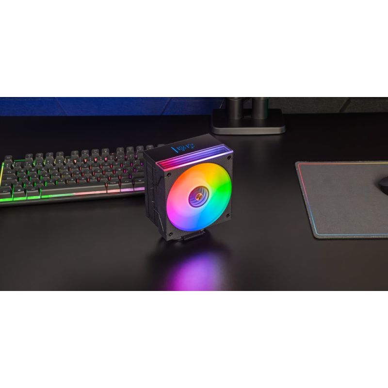 TACENS MARS MCPU-LCD 120 PWM 300W TDP LCD BK- CPU Cooler Chłodzenie/Chłodzenie CPU Your Sports Performance