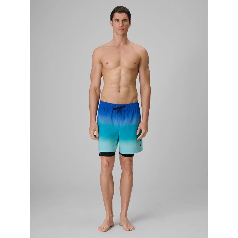 Men's 4F boardshorts with UPF50+ sun protection 4FRSS26UBDSM257-36S