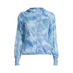 CASALL Breeze Printed Running Jacket for Women, Navy Blue