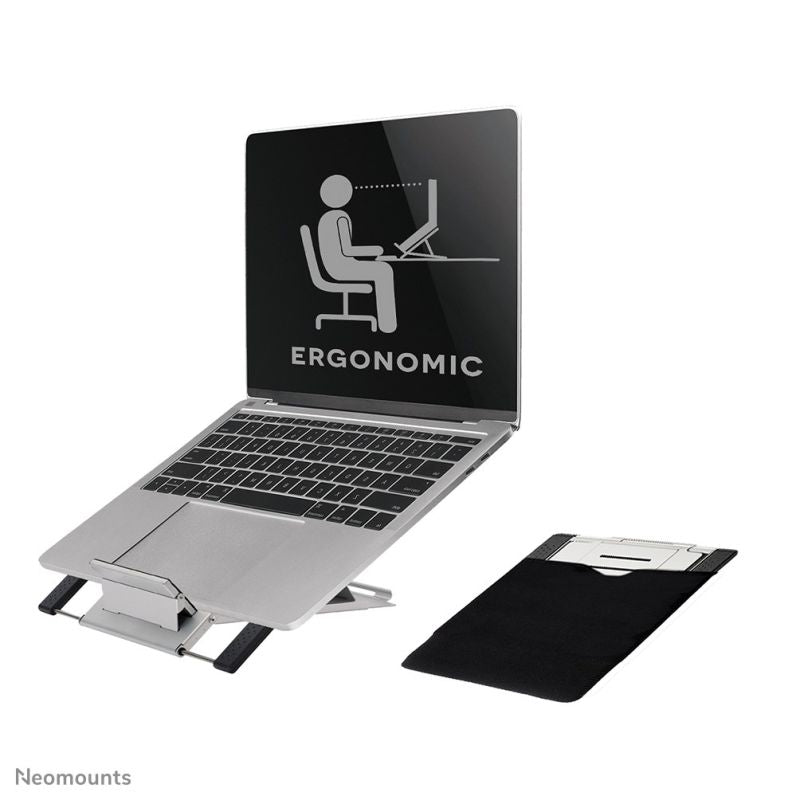 Neomounts NSLS100 Laptop Stand Swing Shelf for Notebook Silver 55.9 cm (22") Chłodzenie/Podstawki pod notebooki Your Sports Performance