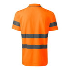 Rimeck HV Runway M polo shirt MLI-2V998 fluorescent orange Clothing/Lifestyle/T-shirts/Rimeck Your Sports Performance