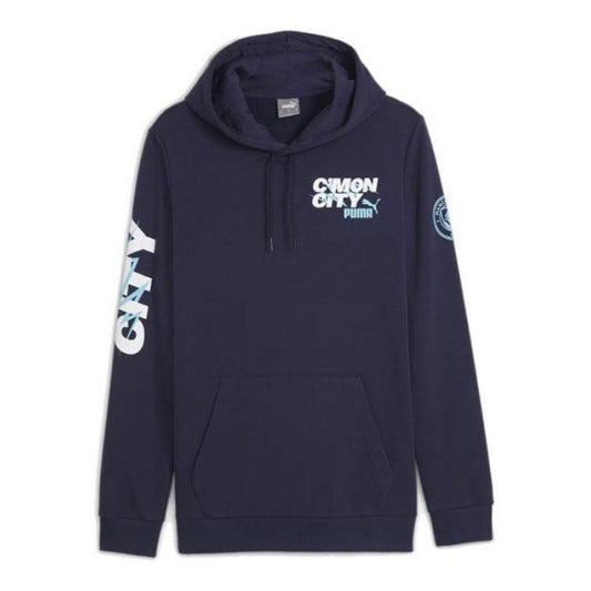 Puma Manchester City Football Icons Hoodie 774384-05 In preparation Your Sports Performance