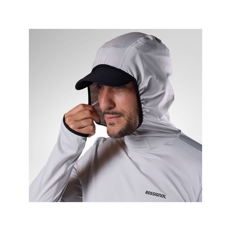 ROSSIGNOL Westweg Sun Hoodie Men's Gray Rossignol