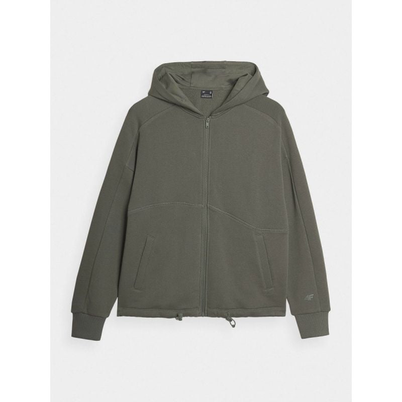 Women's sweatshirt with a hood, 4F 4FRAW24TSWSF2055-43S 4f