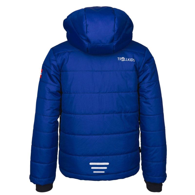 Trollkids children's jacket for boys, insulated, waterproof, with a hood