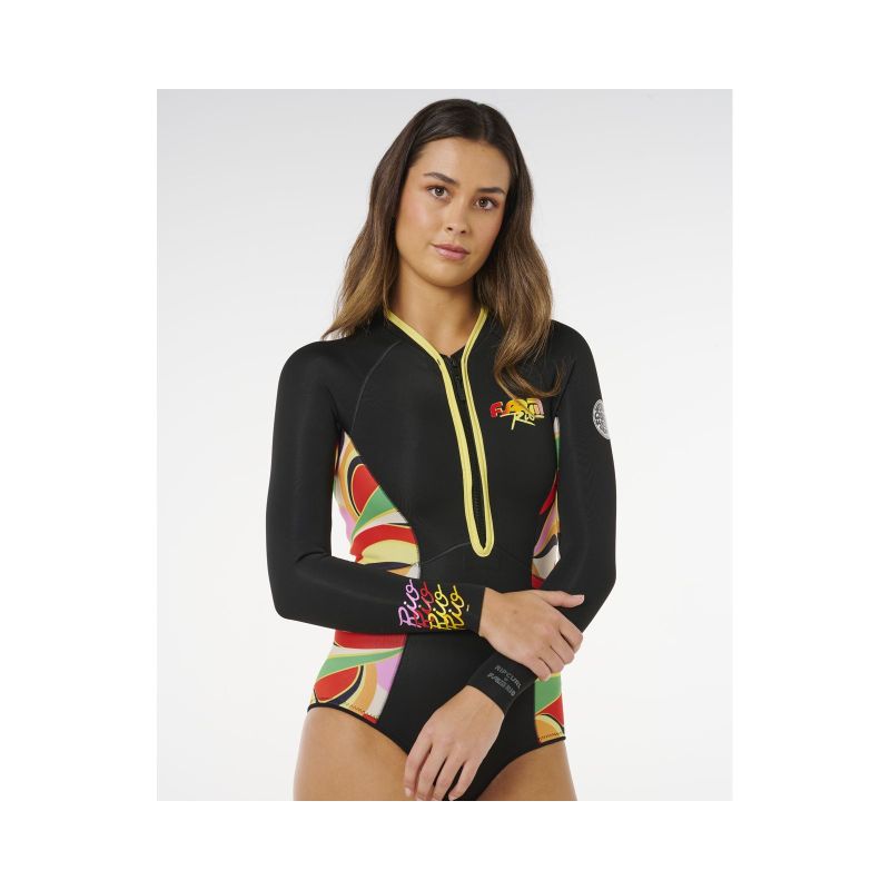 RIP CURL G-Bomb 1.5 Ls Fz Full Spr Women's Wetsuit Multicolor