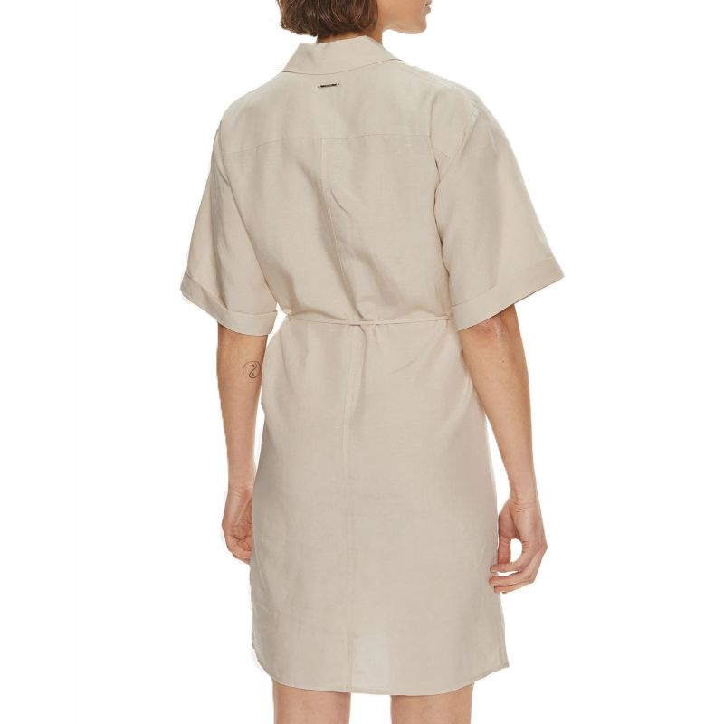 CALVIN KLEIN LINEN BLEND SHIRT DRESS In preparation Your Sports Performance