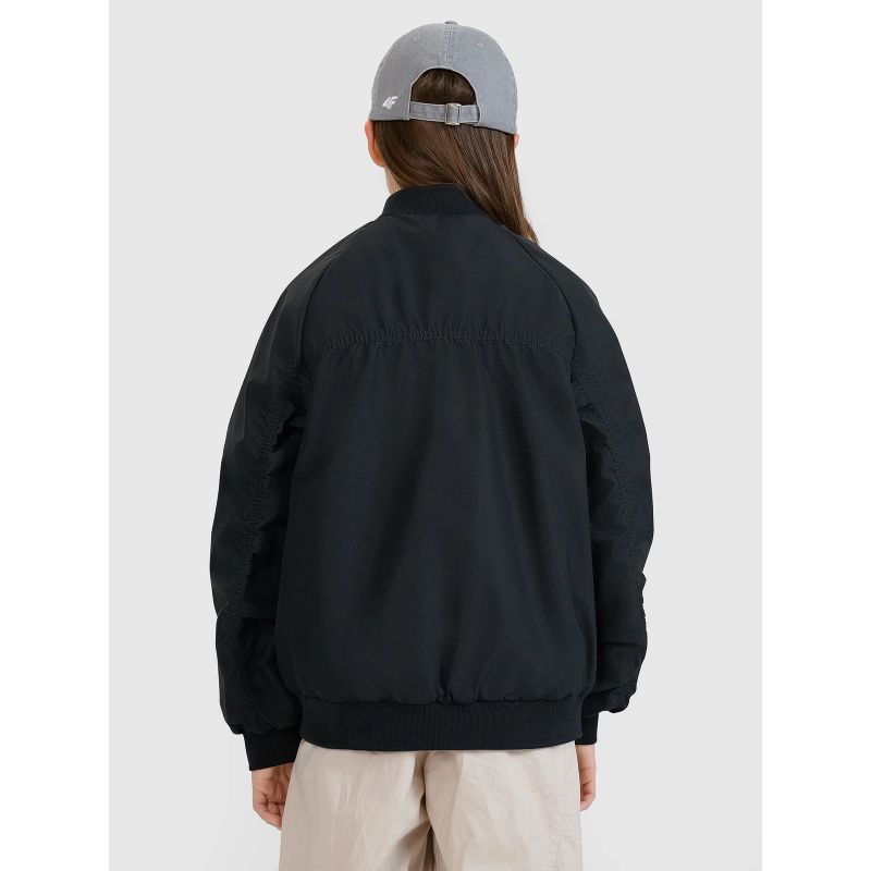 Girls' transitional bomber jacket 4F 4FJWSS25TJACF184-20S *Kategoria tymczasowa Your Sports Performance