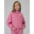 Regular sweatshirt without hood for girls 4F 4FJRSS26TSWSF2625-54S