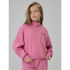Regular sweatshirt without hood for girls 4F 4FJRSS26TSWSF2625-54S
