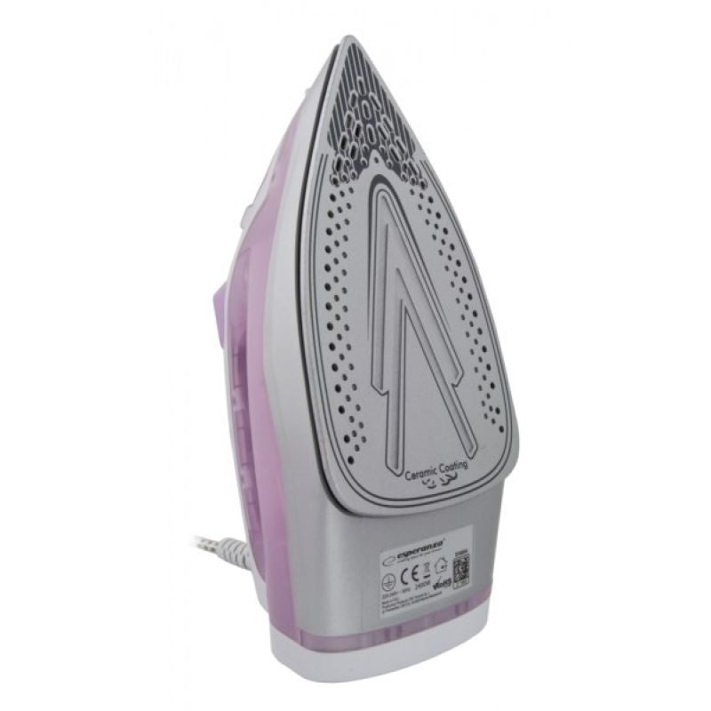 Esperanza TULLE EHI004 steam iron (2400W; white) AGD - Produkty/Żelazka i generatory pary Your Sports Performance