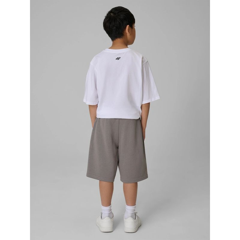 Boys' sweatpants 4F 4FJRSS26TSHOM0910-25S