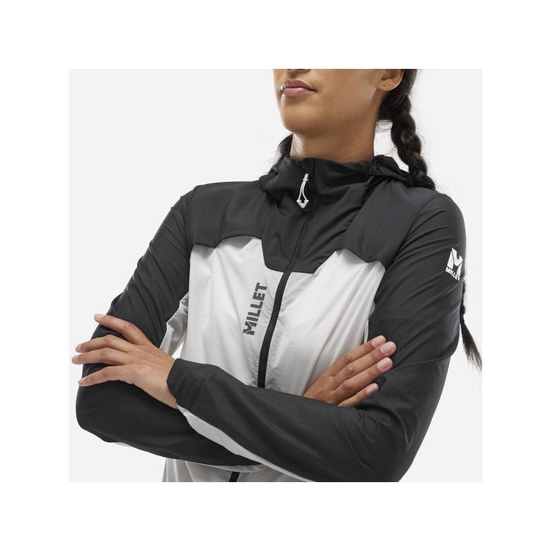 MILLET Intense Windbreaker Jkt W Women's Jacket White Black