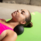Double massage ball / Duo Ball HMS BLM02 12 * 24CM Accessories/Training equipment/Masażery Your Sports Performance