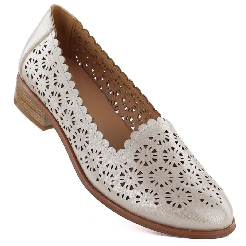 Women's openwork gold shoes Potocki SZ12320 To be categorized Your Sports Performance