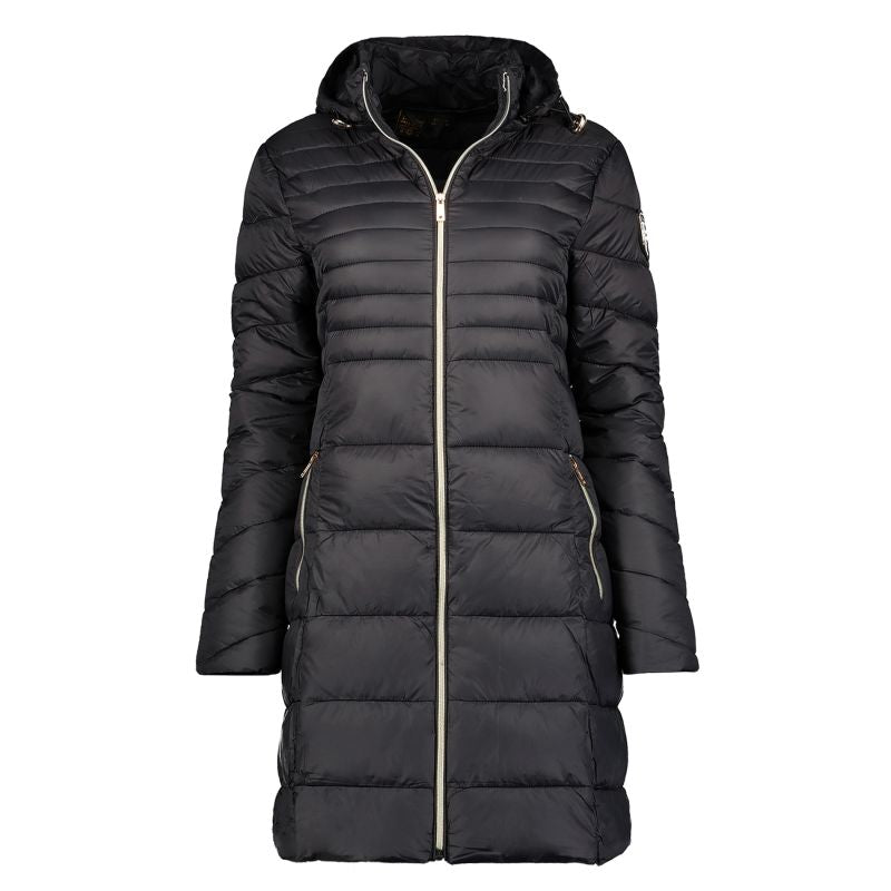 Geographical Norway BEALIZE BLACK DB LADY 093 Women's Parka (WY4739F/GN-BLACK)