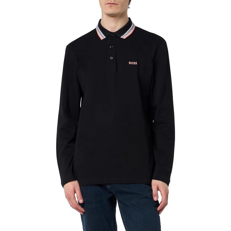 Longsleeve Polo Shirt Boss Pleats M 50506191-002 Clothing/Lifestyle/T-shirts/Boss Your Sports Performance