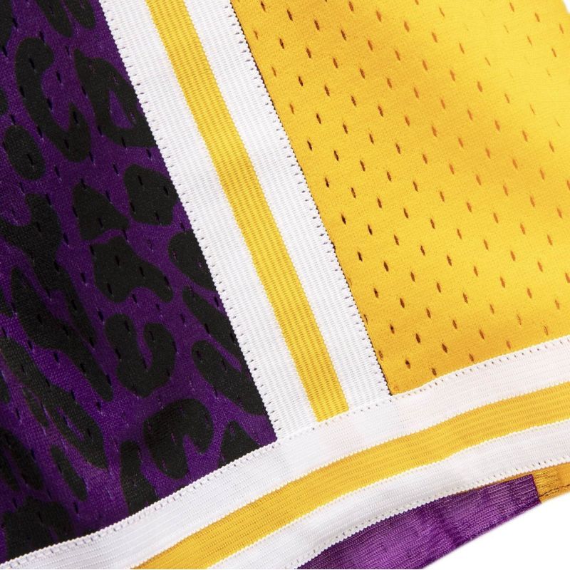 Mitchell & Ness Men's NBA LA Lakers Wild Life Swingman Shorts Mitchell & Ness