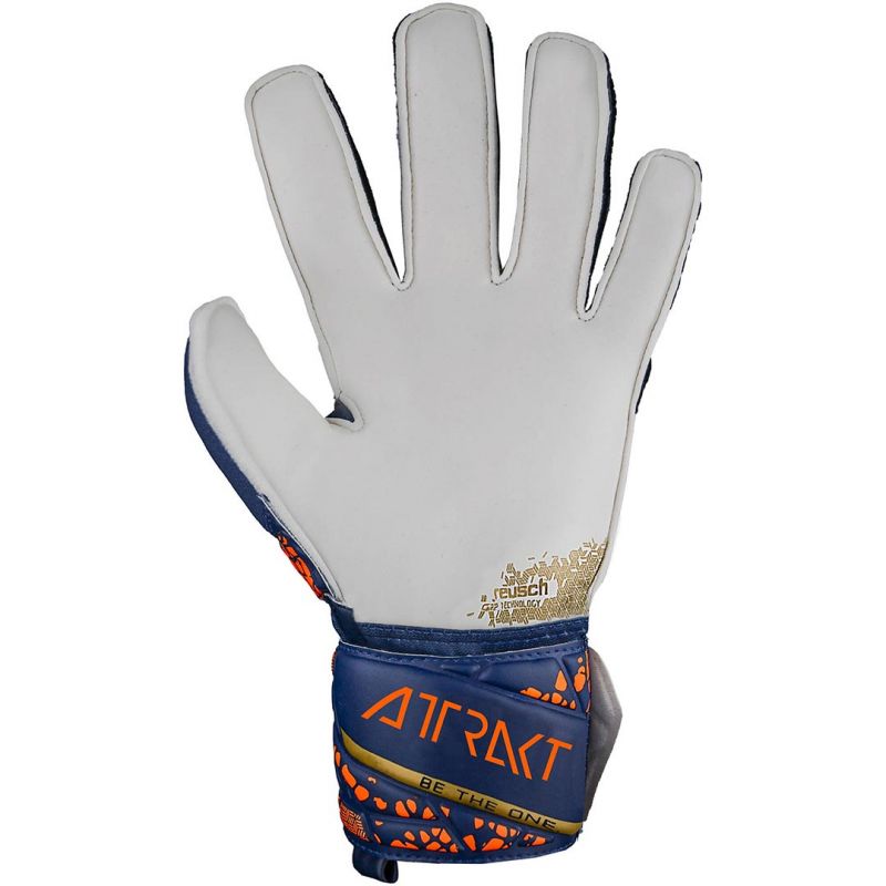 Reusch Attrakt Grip Jr 5472815 4410 goalkeeper gloves Accessories/Gloves Your Sports Performance