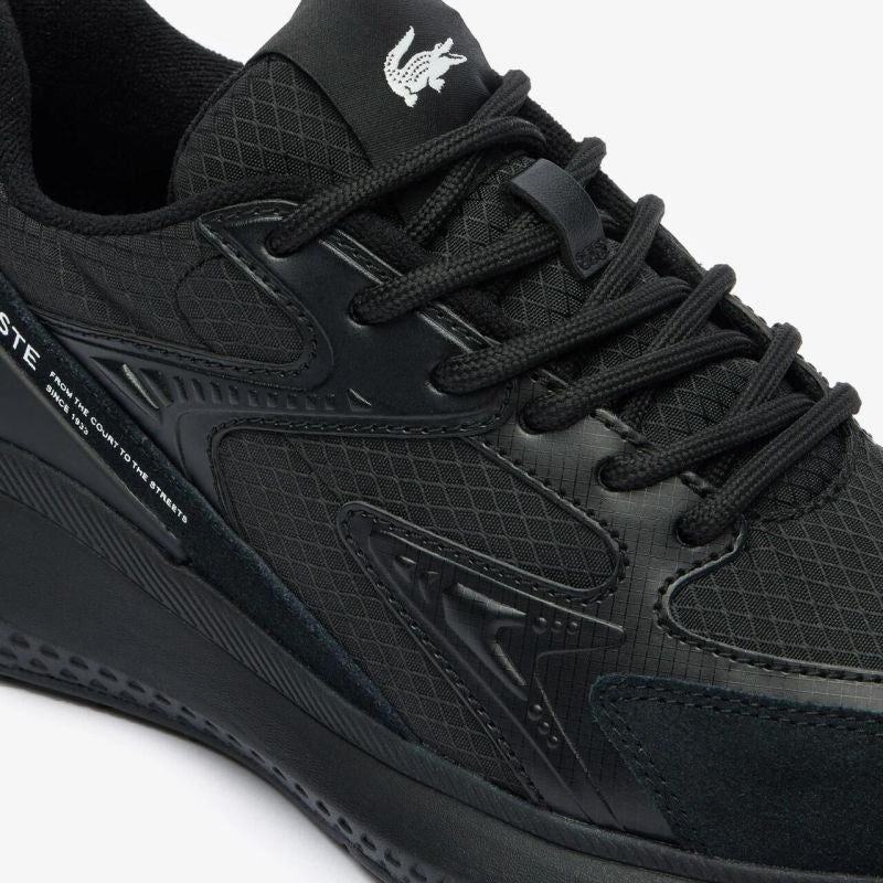 Lacoste L003 EVO men's sneakers lifestyle sports shoes black (747SMA012102H)