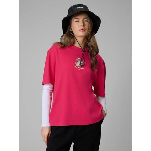 Women's loose T-shirt with print 4F 4FRSS26TTSHF3706-53S 4f