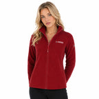 Geographical Norway TUG FZ BURGUNDY DB LADY 268 Women's Fleece Jacket (WA1716F/GN-BURGUNDY)