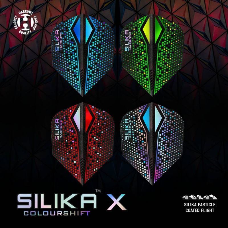 Harrows Silika Colourshift X Feathers Accessories Your Sports Performance