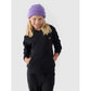 Girls' sweatshirt with hood, open, 4F Junior 4FJWMM00TSWSF1316-20S *Kategoria tymczasowa Your Sports Performance