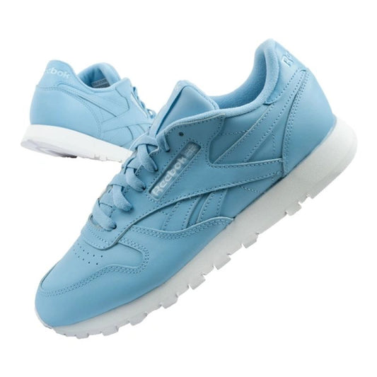 Reebok women's sports shoes Classic sneakers blue fashionable leather Reebok