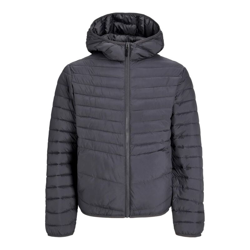 Jack&amp;Jones Jjestate Packable Puffer Hood Noos M 12256983ASPHALT Clothing/Outdoor/Jack & Jones Your Sports Performance