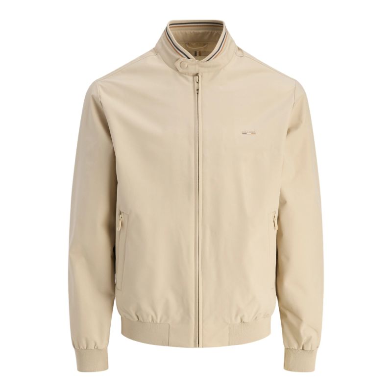 Jack&Jones men's jacket JPRBLUBRAD BOMBER JACKET SN 12273393 WHITE PEPPER Jack&Jones