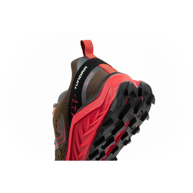 Joma Men's Tundra Trail Running Shoes, Off-Road, Cushioned, Khaki Red Joma
