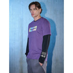 Men's regular printed T-shirt 4F 4FRSS26TTSHM3659-50S 4f