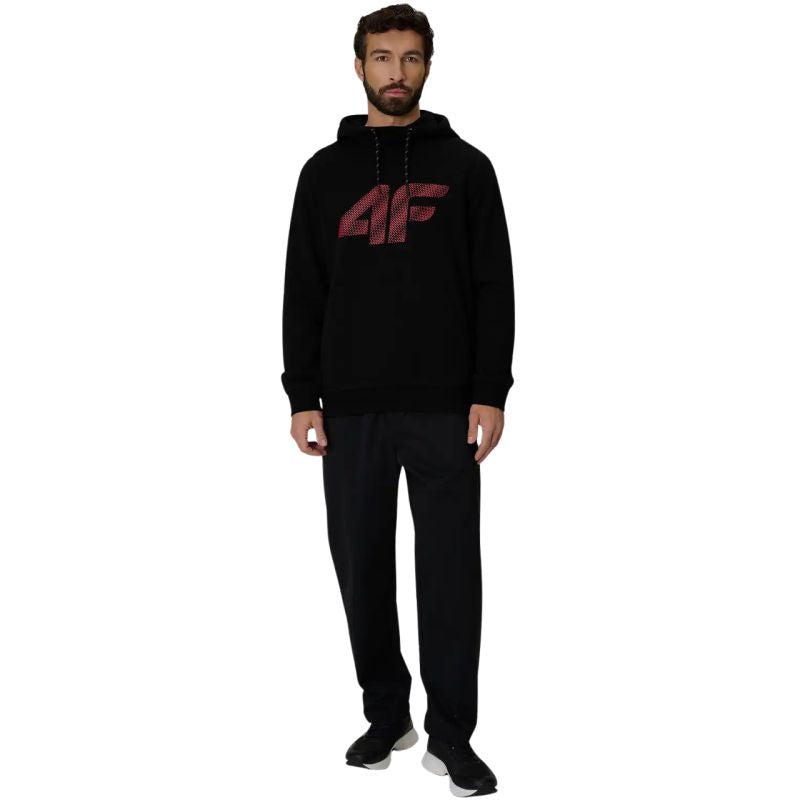 Men's sweatshirt 4F M2548 deep black 4FWMM00TSWSM2548 020S