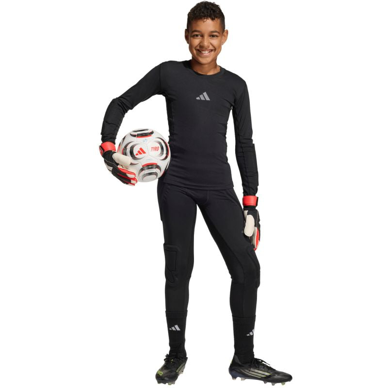 adidas Padded Goalkepper Longsleeve Kids' Shirt Black KA1678