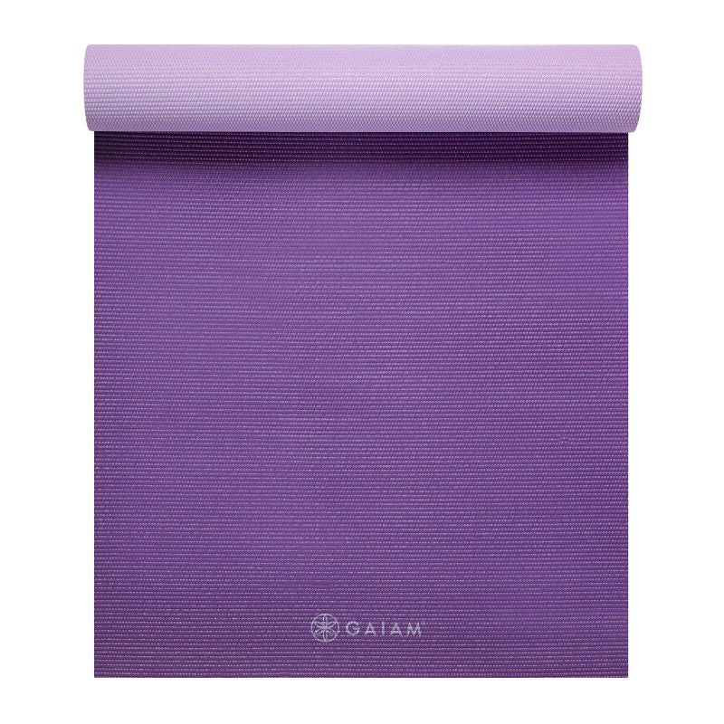 Double-sided Yoga Mat Gaiam Plum Jam 6 mm 60526 Accessories/Training equipment Your Sports Performance
