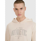 Men's sweatshirt with hood, open, 4F 4FRSS25TSWSM2201-12S 4f